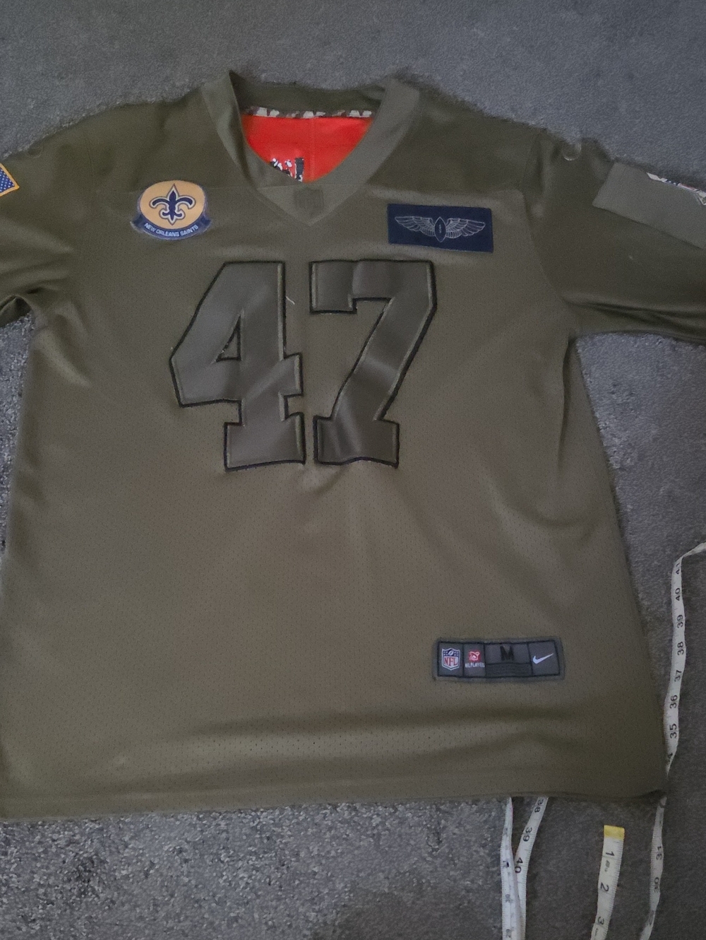 Men's Saints Football Service Jersey